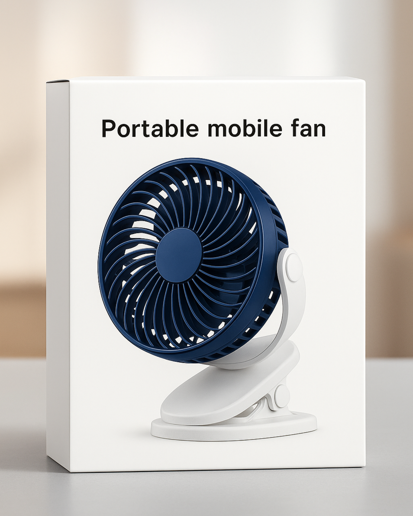 Super Airflow, Silent USB Portable Desktop Fan