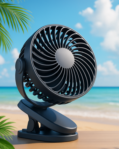 Super Airflow, Silent USB Portable Desktop Fan