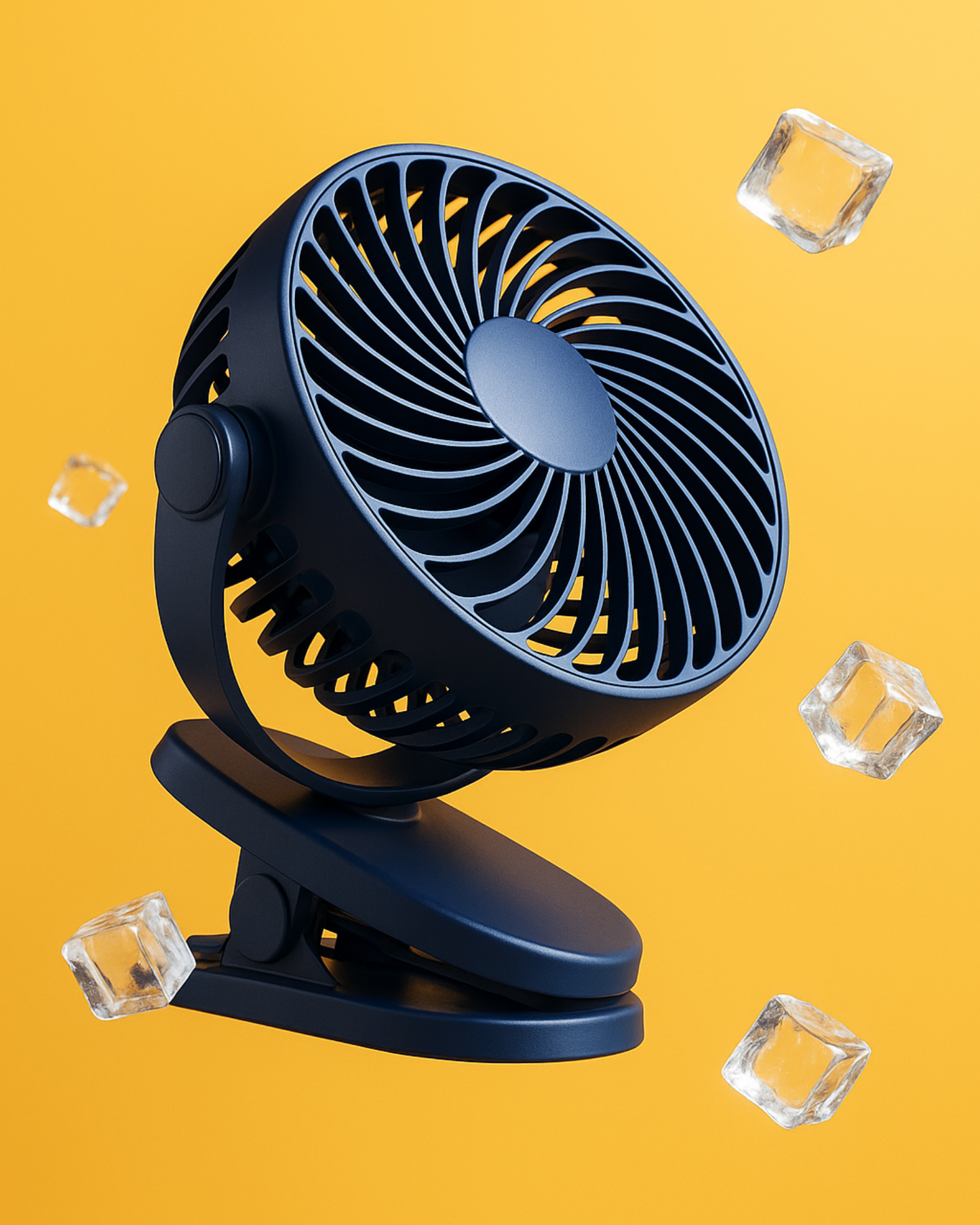 Super Airflow, Silent USB Portable Desktop Fan