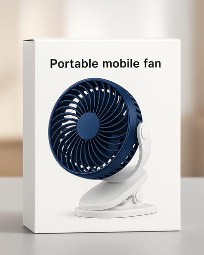 Super Airflow, Silent USB Portable Desktop Fan