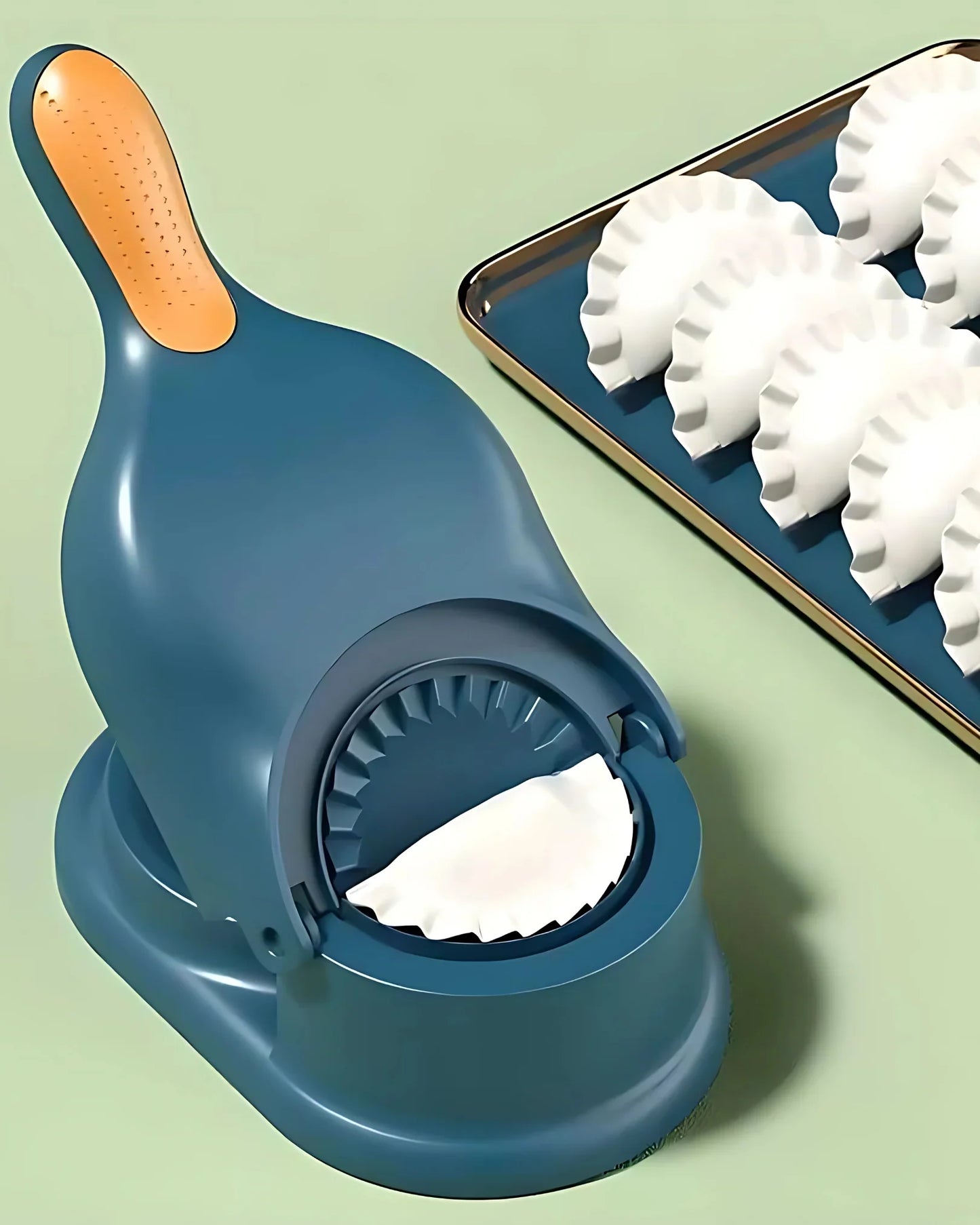 2-in-1 Momos, Ghughra & Gujiya Maker | Dumpling Press Mould Machine | Kitchen Tool for Easy Wrapping & Shaping